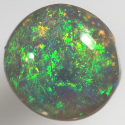 SOLID SEMI BLACK OPAL Bright Pinfire pattern, full of colour. 